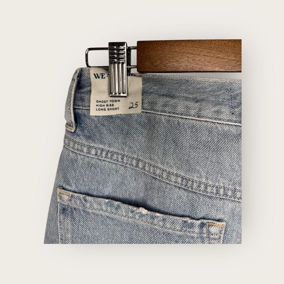 Free People Ghost Town Long Shorts Size 25 NWT - Picture 6 of 8